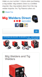 Mobile Screenshot of migweldersdirect.co.za